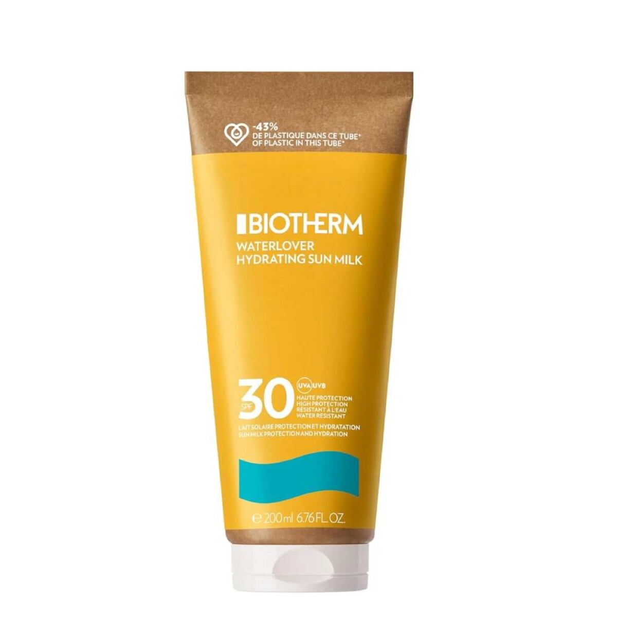Protector Solar Biotherm Waterlover Hydrating Sun Milk FPS30 200ml 