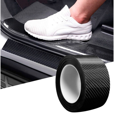 ACCESORIO EXTERIOR - CUBRE ZOCALO ADHESIVO 5CM NEGRO CARBONO X METRO - ACCESORIO EXTERIOR - CUBRE ZOCALO ADHESIVO 5CM NEGRO CARBONO X METRO -