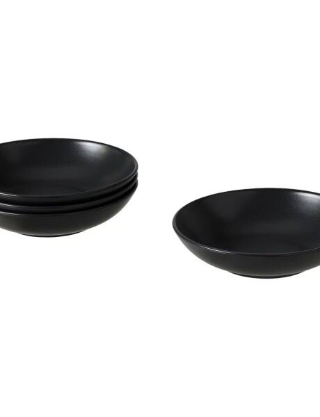BOWL BAJO CERAMICA D19CM IBIZA NEGRO BOWL BAJO CERAMICA D19CM IBIZA NEGRO