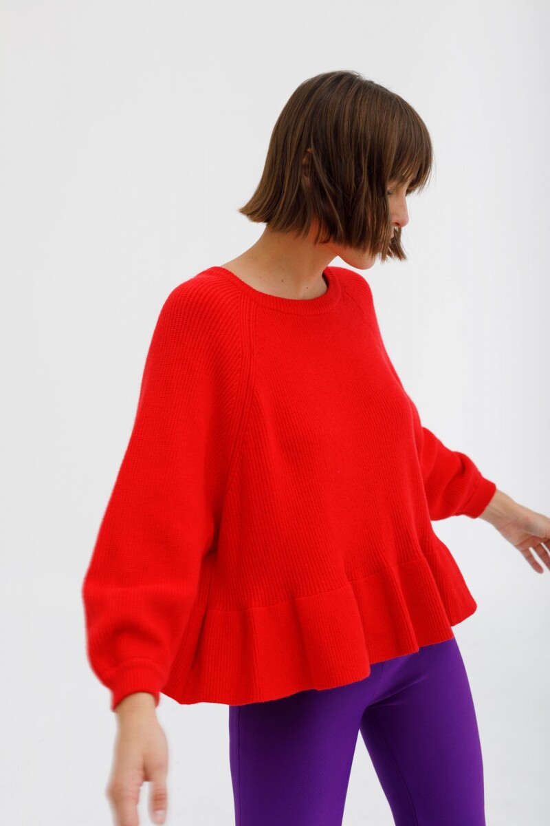 Sweater Cannoli - Rojo 