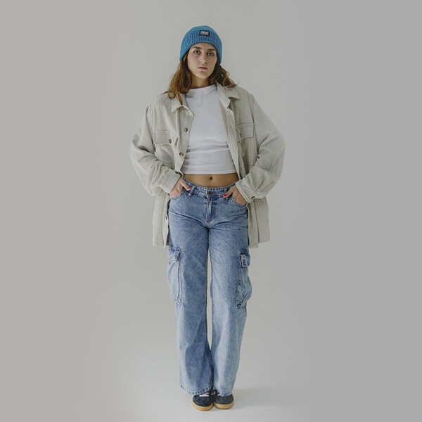 Jean Pulau Jargo Women Azul