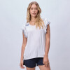 Blusa Bordada BLANCO/AZUL