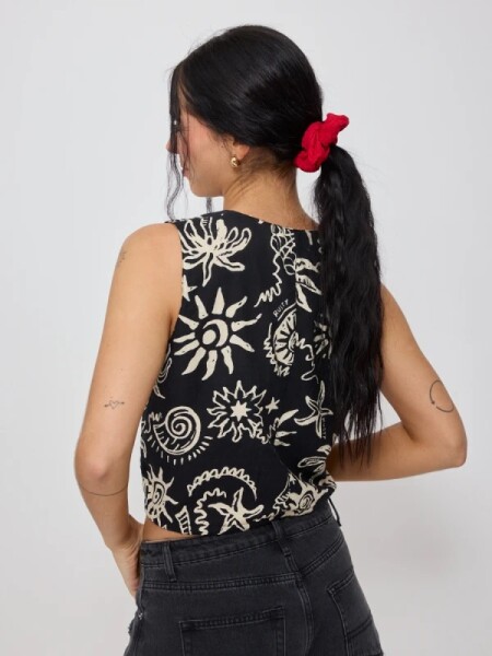 TOP RUSTY CHENY NEGRO