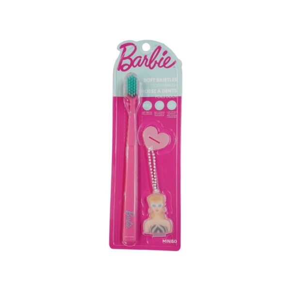 Cepillo dental Barbie fucsia