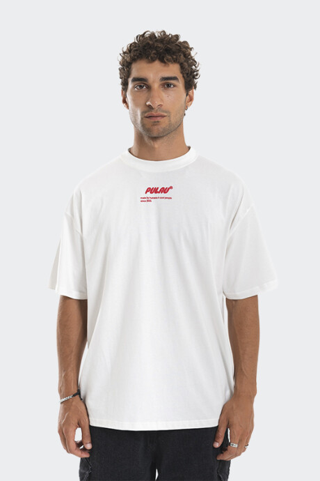 Remera Pulau People Club Blanco