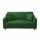 Funda Para Sofá 2 Cuerpos Cubre Sillón Lavable Verde