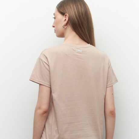 REMERA COWGIRL Beige