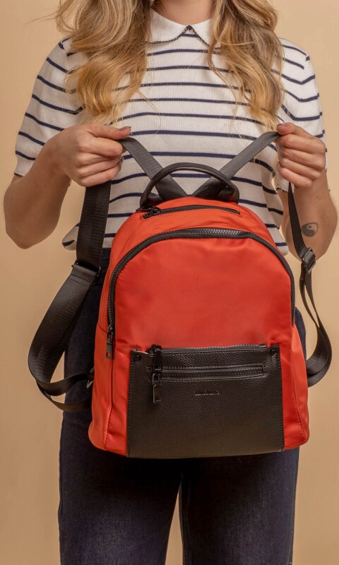 MOCHILA ORQUIDIA LADRILLO