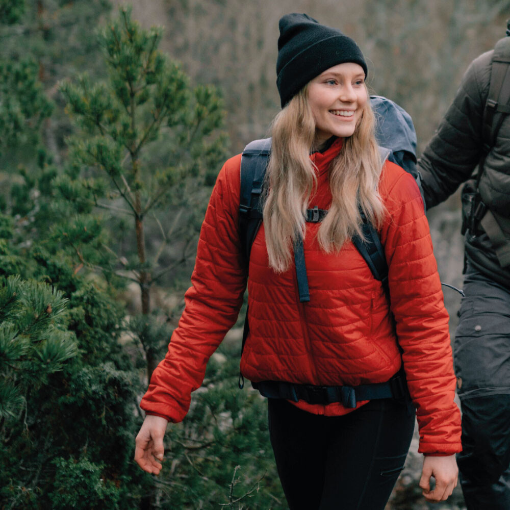 Casaca Fjallraven Expedition X-Latt Jacket W Mujer Deep Forest