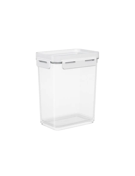 RECIPIENTE PLASTICO 900ML BLANCO FLAP 13x9x16CM RECIPIENTE PLASTICO 900ML BLANCO FLAP 13x9x16CM