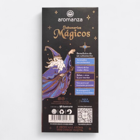 Incienso Linea Sahumerios Mágicos Aromanza Aqua Marine