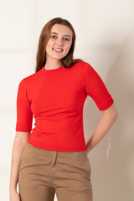 POLERA ELMSHORN ROJO