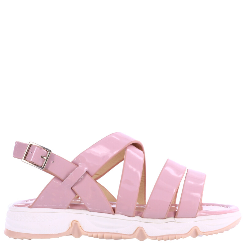 Sandalias de Niña MINI Miss Carol RILEY de charol Rosado