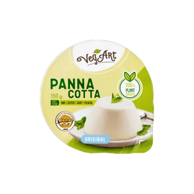 Pannacotta original 150g Veg Art Pannacotta Original Veg Art