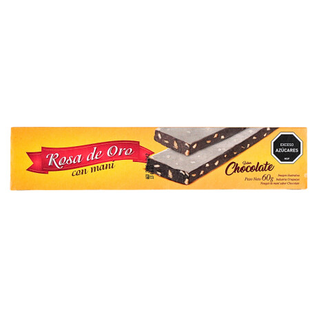TURRON ROSA DE ORO CHOCOLATE 60G TURRON ROSA DE ORO CHOCOLATE 60G