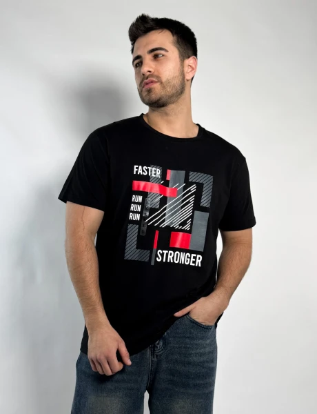 Remera estampada Ale Negro