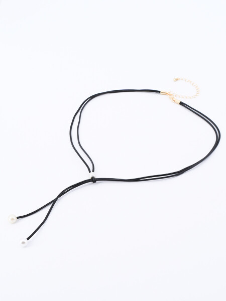 CHOCKER TIENTO PLATEADO