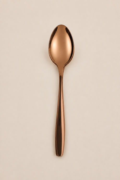 Cuchara Rose Gold, Set 4pcs Color Unico