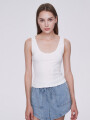 Musculosa Flam Marfil / Off White