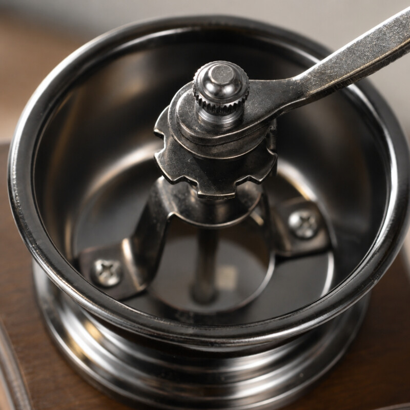 Molinillo manual de café en madera MARRON