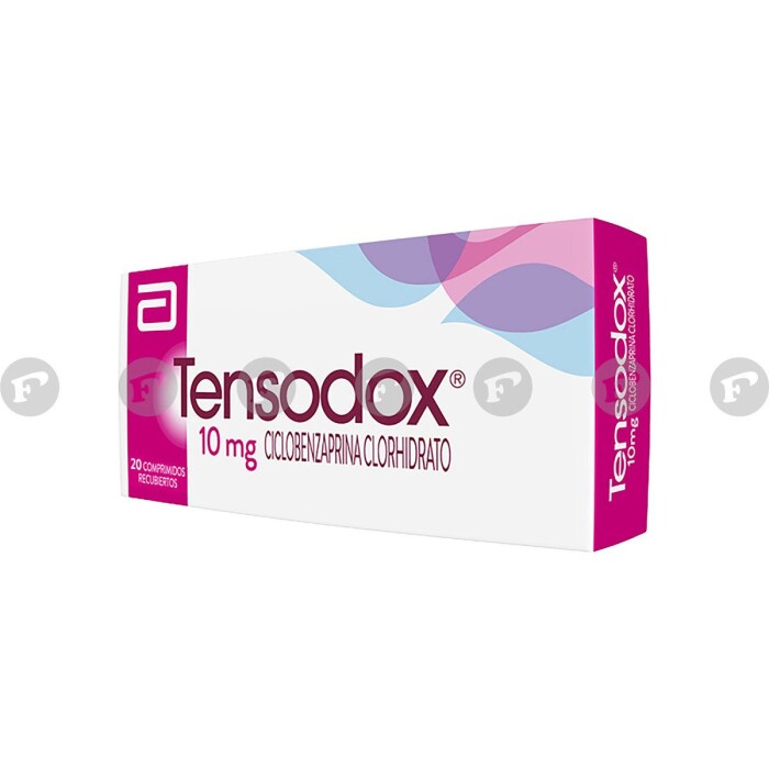 TENSODOX 10 MG. CJ X 20 COMPRIMIDOS única