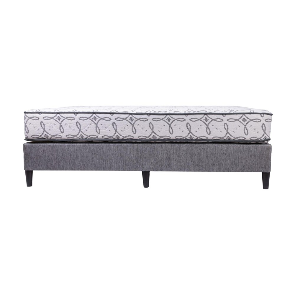 SOMMIER QUEEN ESPUMA ALTA DENSIDAD VANILA