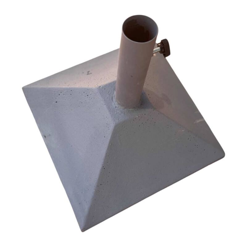 Base Piramidal Sombrilla Cemento Base Piramidal Sombrilla Cemento