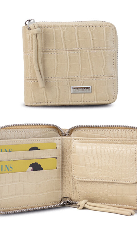 BILLETERA CANDELA CROCO NUDE