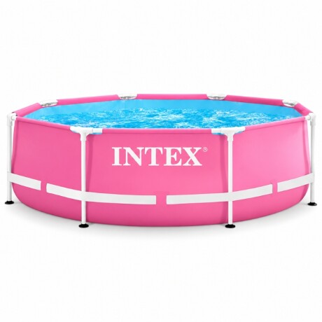 INTEX PISCINA ESTRUCTURAL METAL FRAME CIRCULAR ROSA 2.44 X 0.76 M 2843 LT Intex Piscina Estructural Metal Frame Circular Rosa 2.44 X 0.76 M 2843 Lt