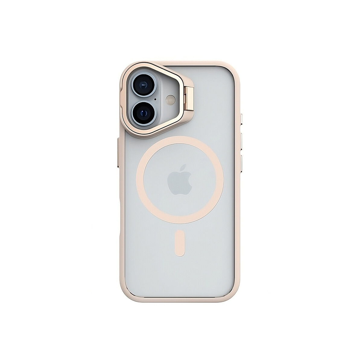 Protector Prodigee KickIt iPhone 16 bordes color rosa 