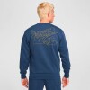 Abrigo Nike Club Ft Crew Bolt de Hombre Azul