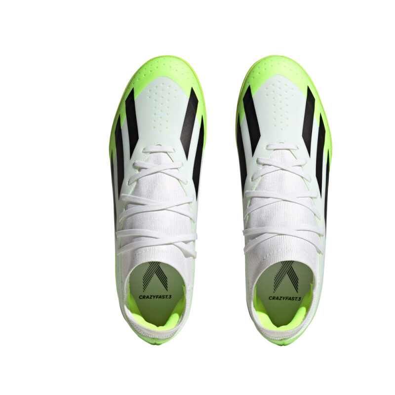 adidas X CRAZYFAST.3 ftwr white/core black/lucid lemon