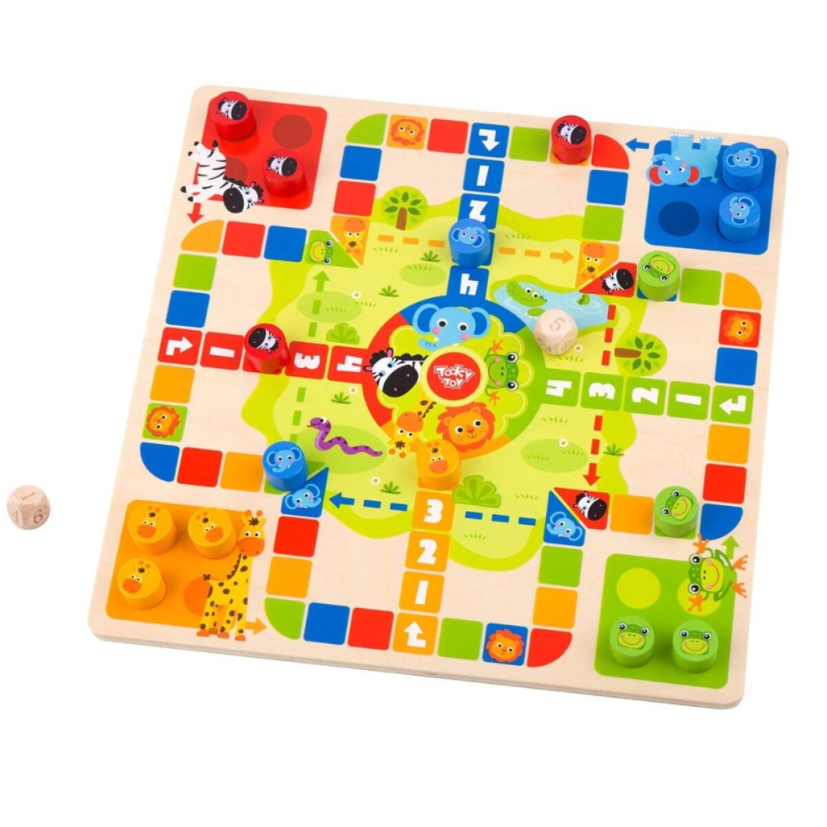 Juego 2 en 1: serpientes y escaleras - Juego 2 En 1: Serpientes Y Escaleras 