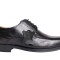 SNAKE CUERO VESTIR NEGRO