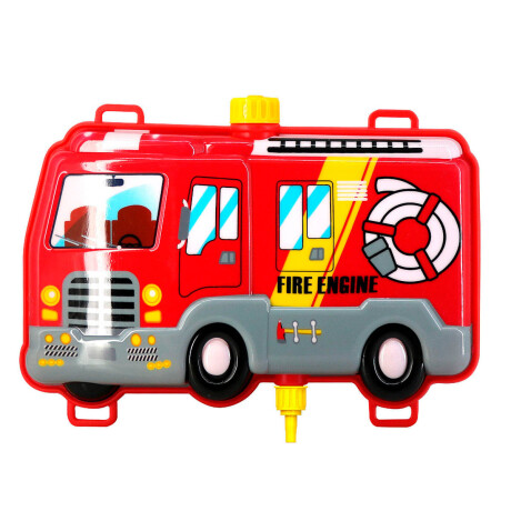 Pistola Juguete De Agua Con Mochila Infantil Verano Bombero