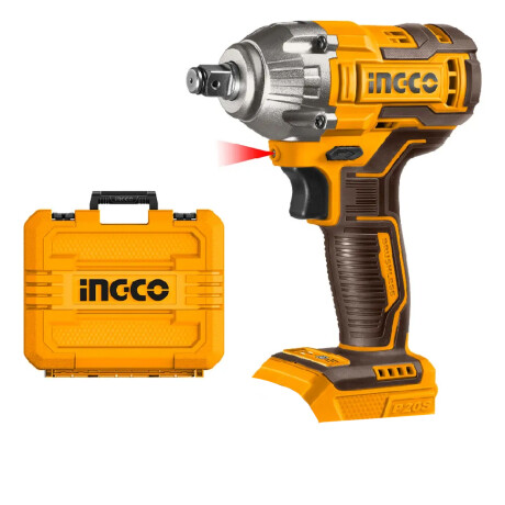 Llave de Impacto 20V P20S 1/2" Con Baterías Ingco CIWLI2038 Amarillo