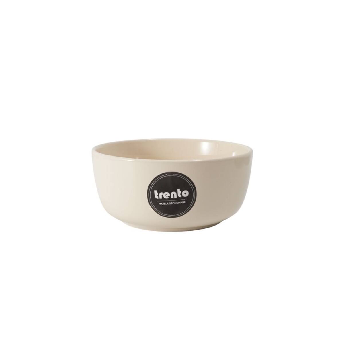 BOWL STONWARE D15CM TRENTO CREAM 