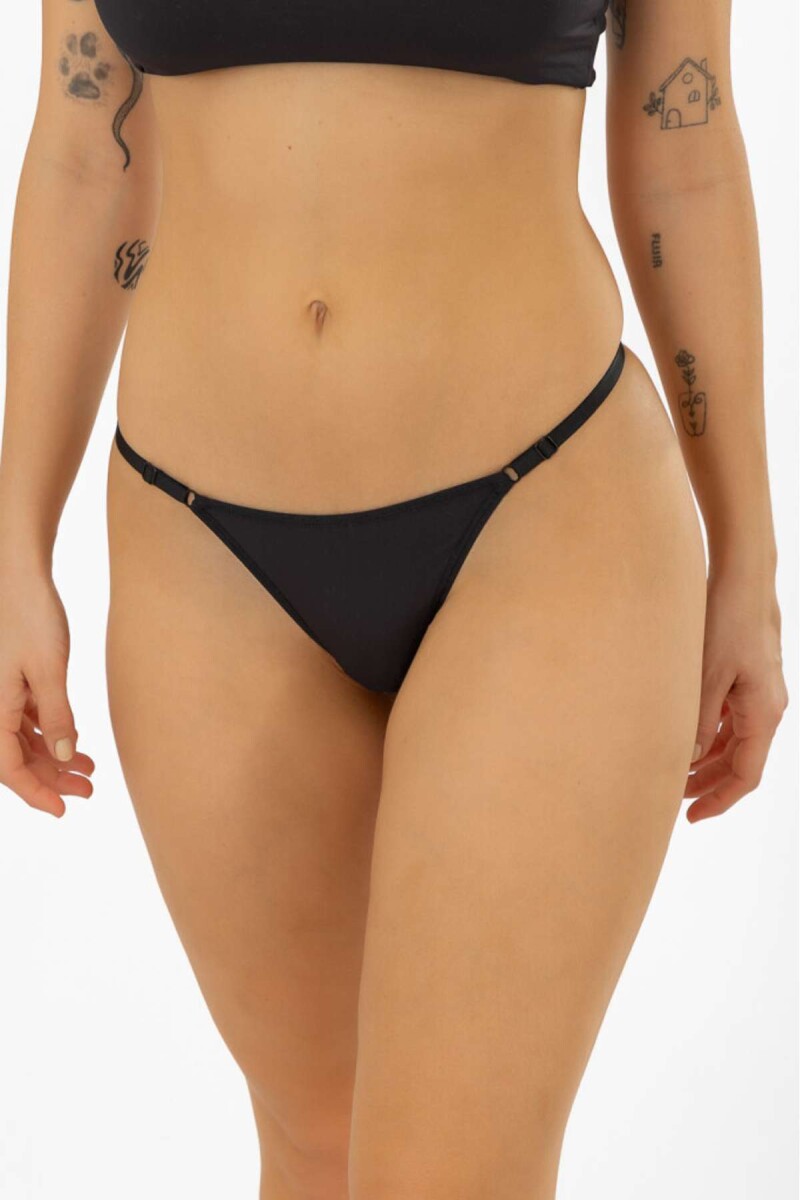 Colaless tiritas microfibra sacks - Negro 