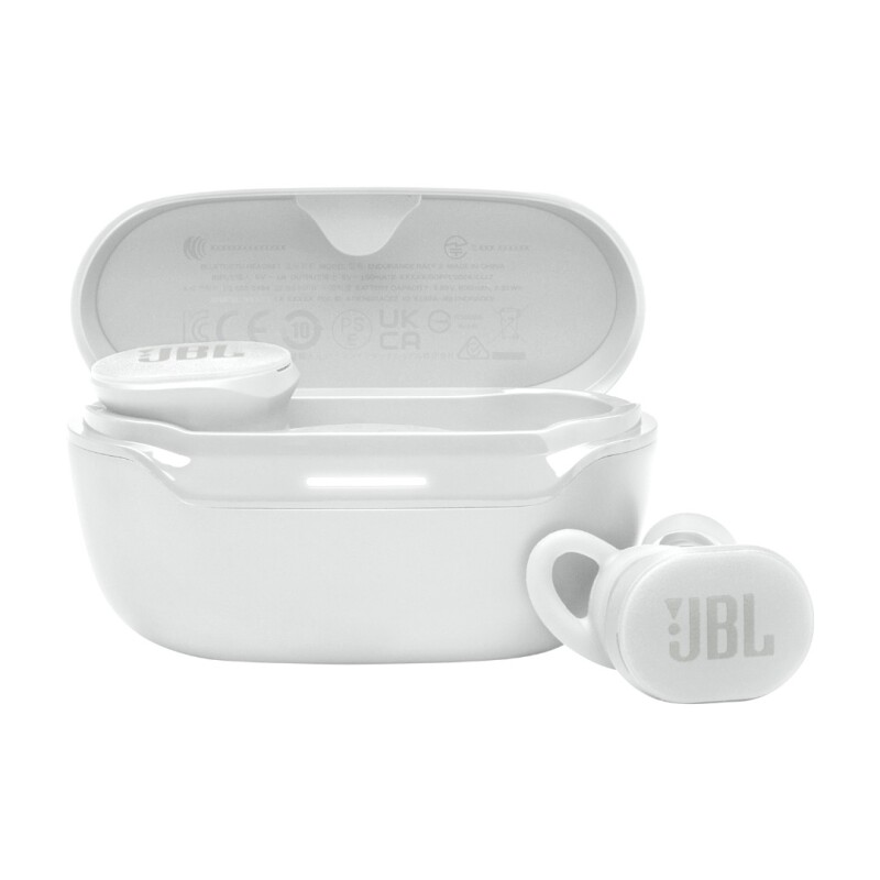 Auricular JBL Endurance Race 2 Blanco Auricular JBL Endurance Race 2 Blanco