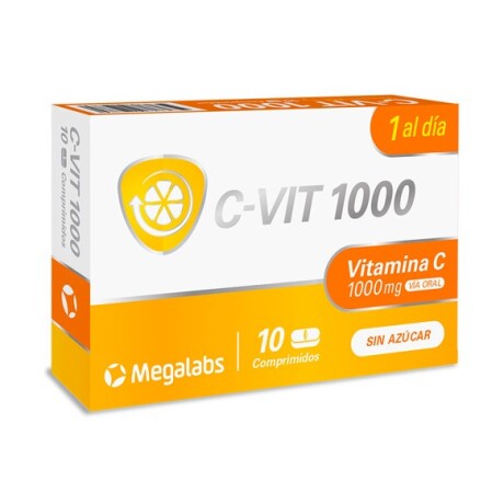 C-Vit 1000mg 10 Comprimidos C-Vit 1000mg 10 Comprimidos