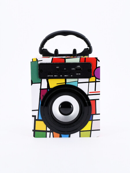 PARLANTE BLUETOOTH ESTAMPADO 2