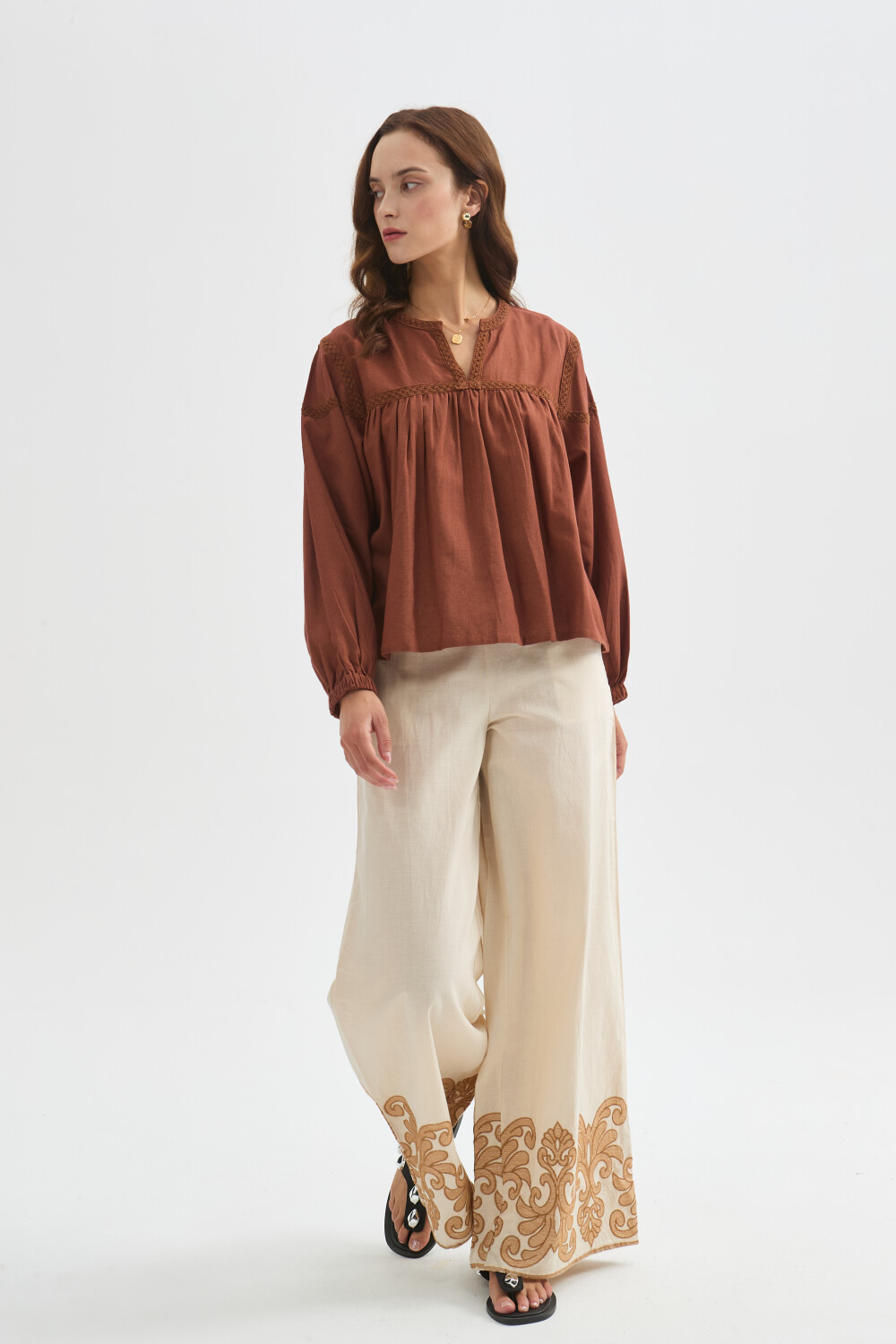 Blusa Xirla Canela