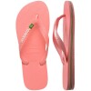 Sandalias Havaianas Brasil Logo Hombre Rosa Mango