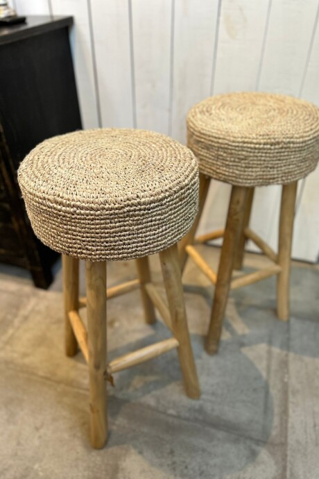 Banqueta Yute Beige Banqueta Yute Beige