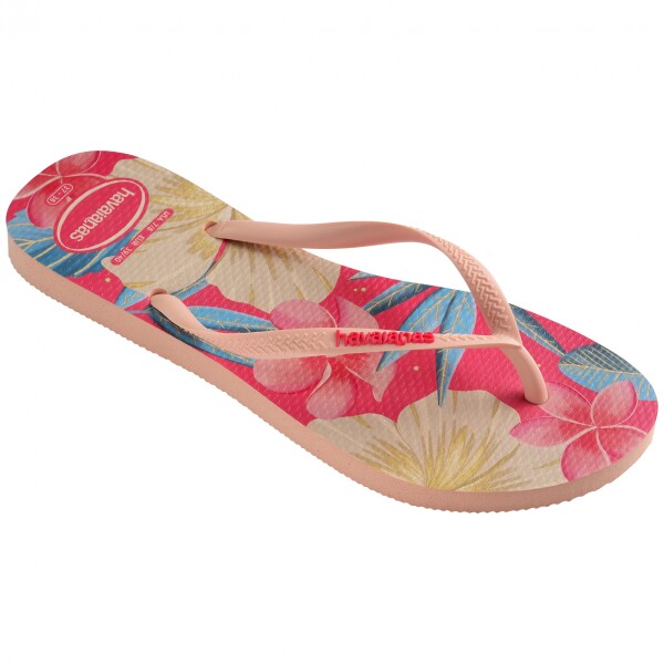 Sandalia de Mujer Havaianas Slim Floral Rosa