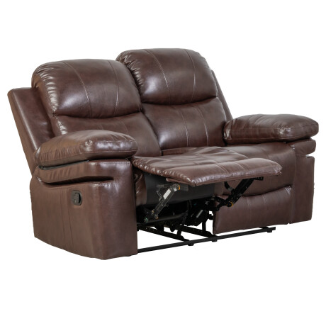 SILLÓN RECLINABLE 2 CUERPOS PU MARRON MR2138 CHOC.