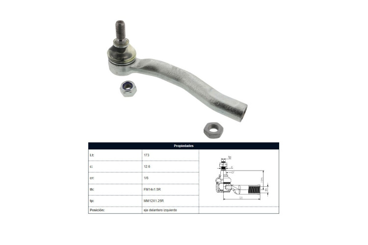 Puntero Geely 515, Toyota Yaris 06-25 Der/Izq Puntero Geely 515, Toyota Yaris 06-25 Der/Izq