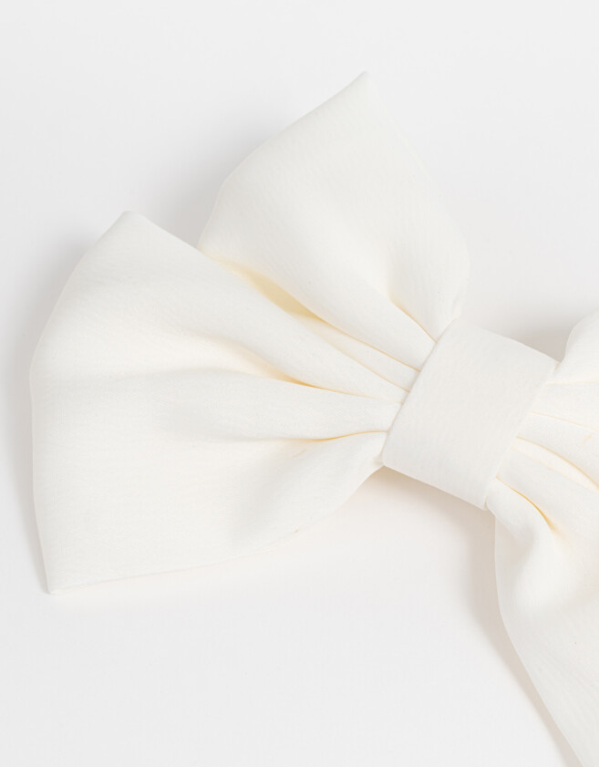 Hebillas Francesas Classic Hebilla Con Moño - Blanco Crema