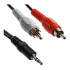 Cable Audio Auxiliar 3.5 Mm A 2 Rca Tv Audio Parlante Cable Audio Auxiliar 3.5 Mm A 2 Rca Tv Audio Parlante