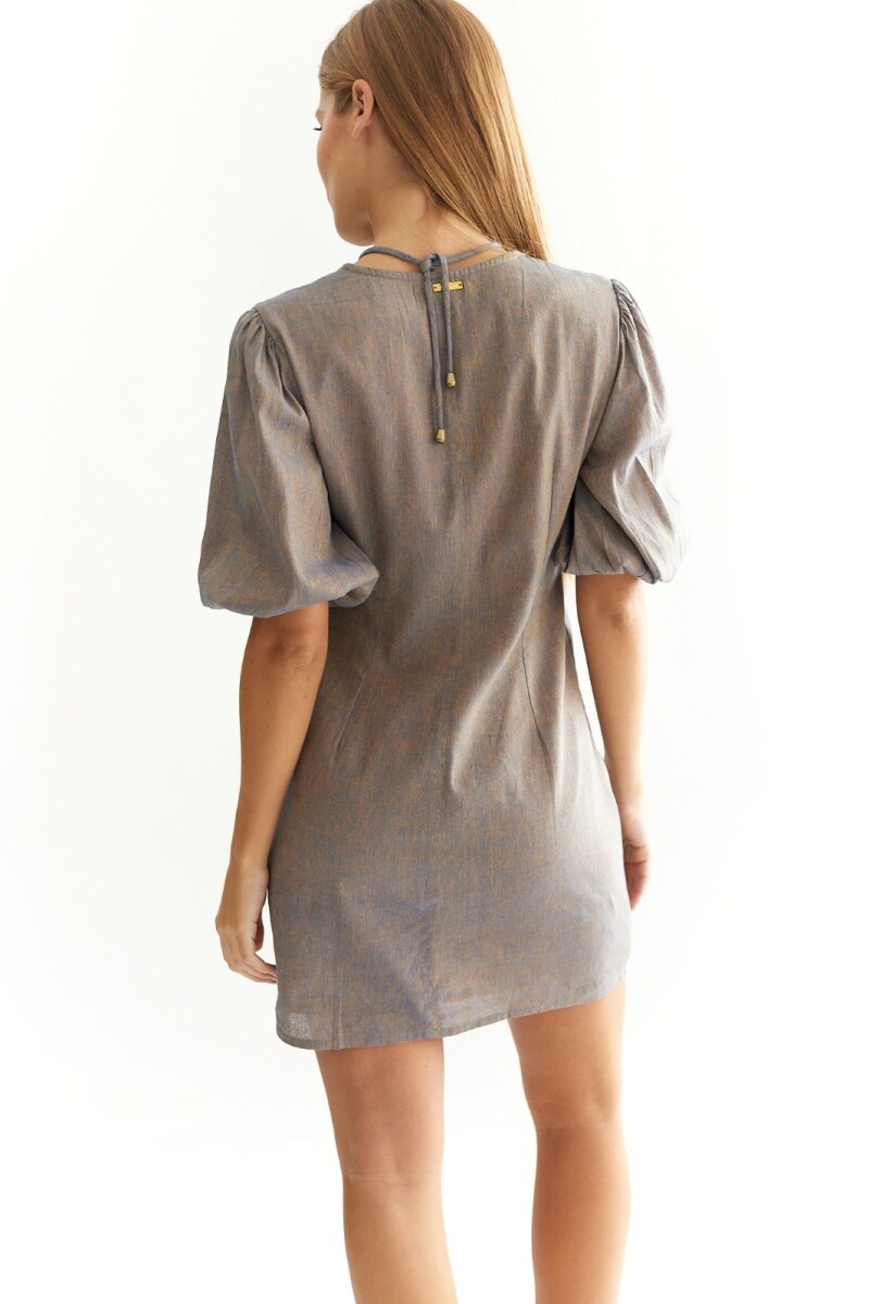 Vestido Indi - Azul 